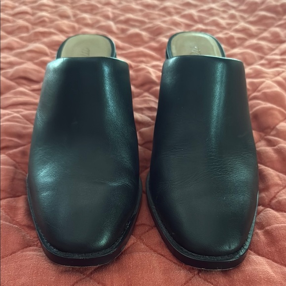 Madewell Black Leather Mules - Picture 4 of 4